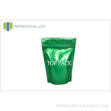 Laminated Plain Stand Up Pouch Packaging With Bottom Gusset